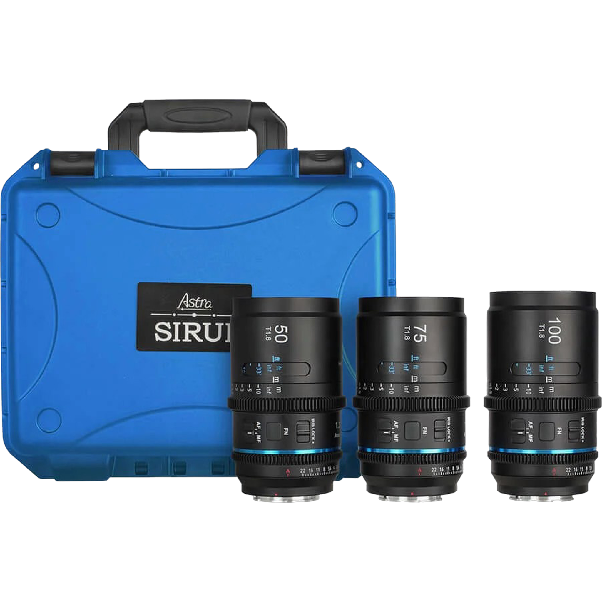 SIRUI Astra 50/75/100мм T1.8 1.33x Anamorphic Neutral