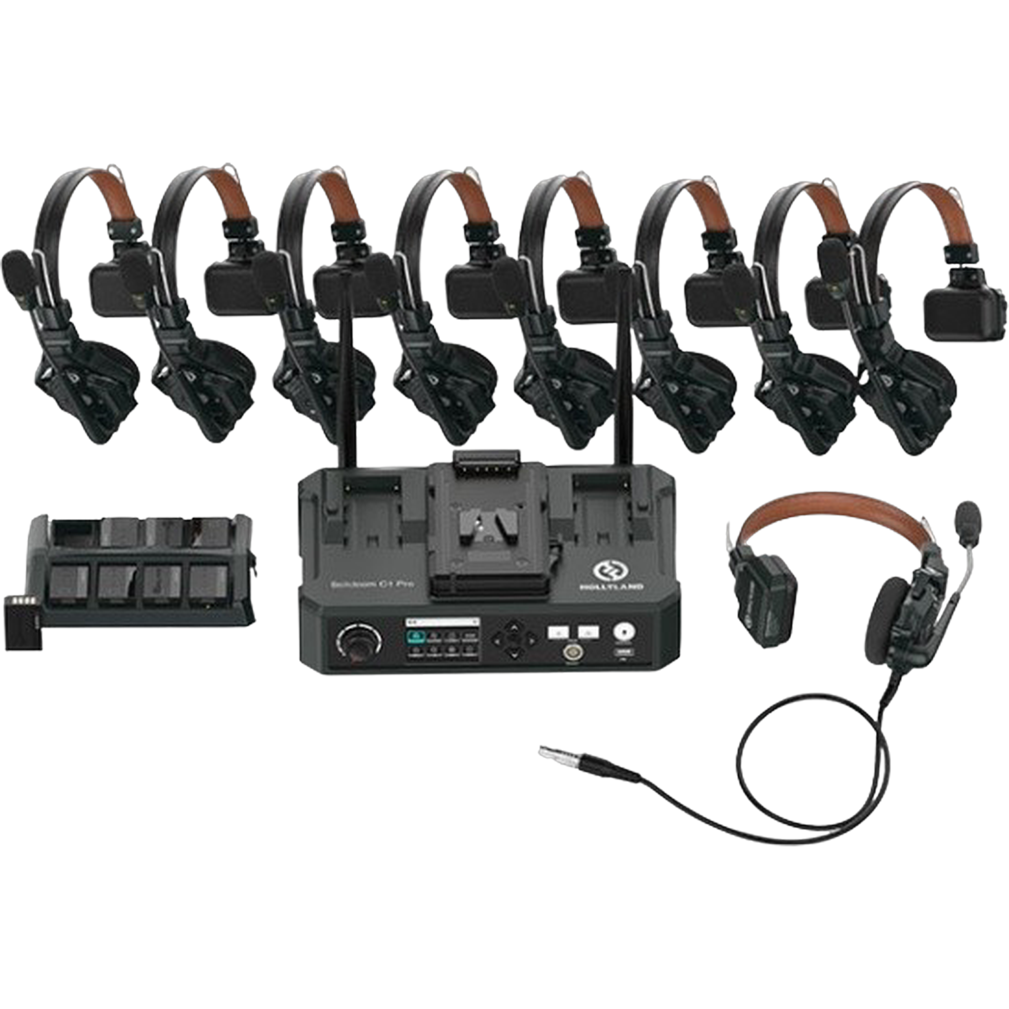 Hollyland Solidcom C1 Pro 8+1 Kit + Base station