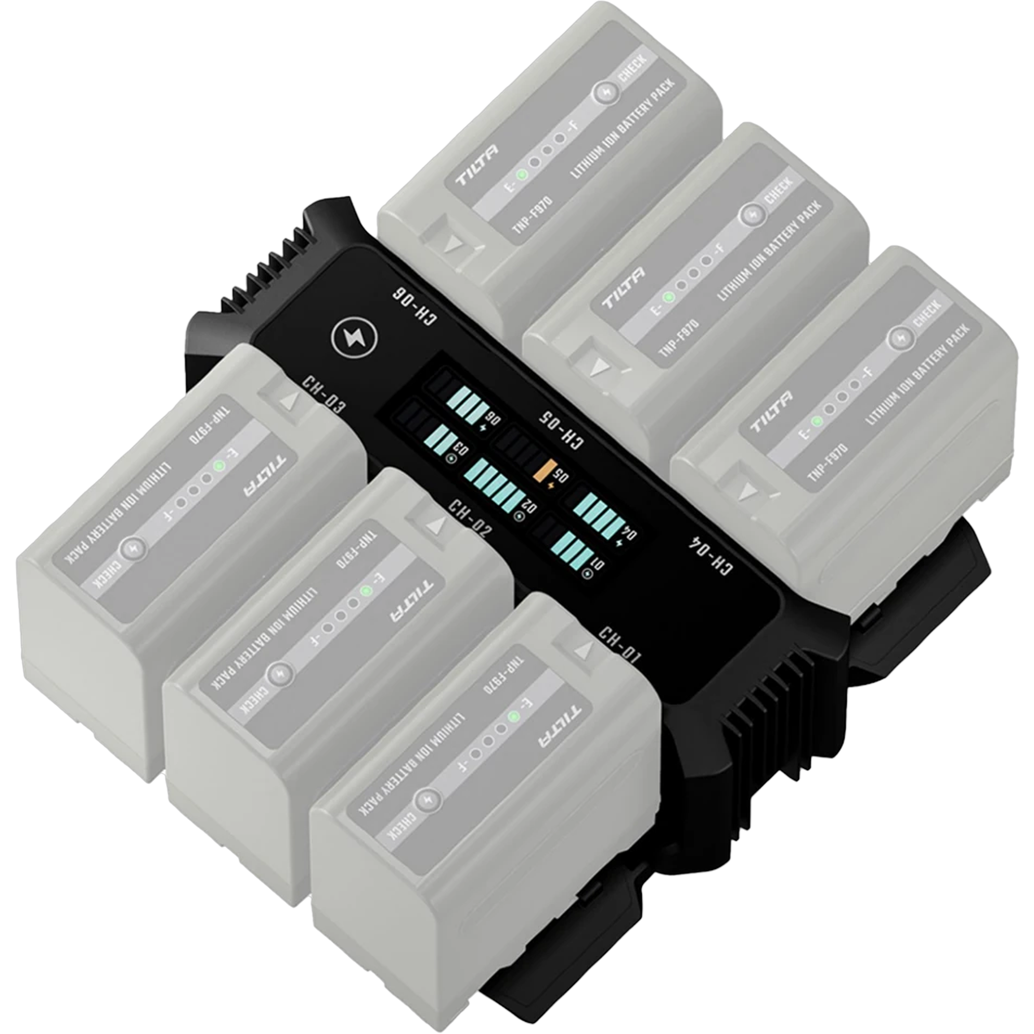 Зарядное устройство Tilta Foldable Charging Station 6 channel для NP-F